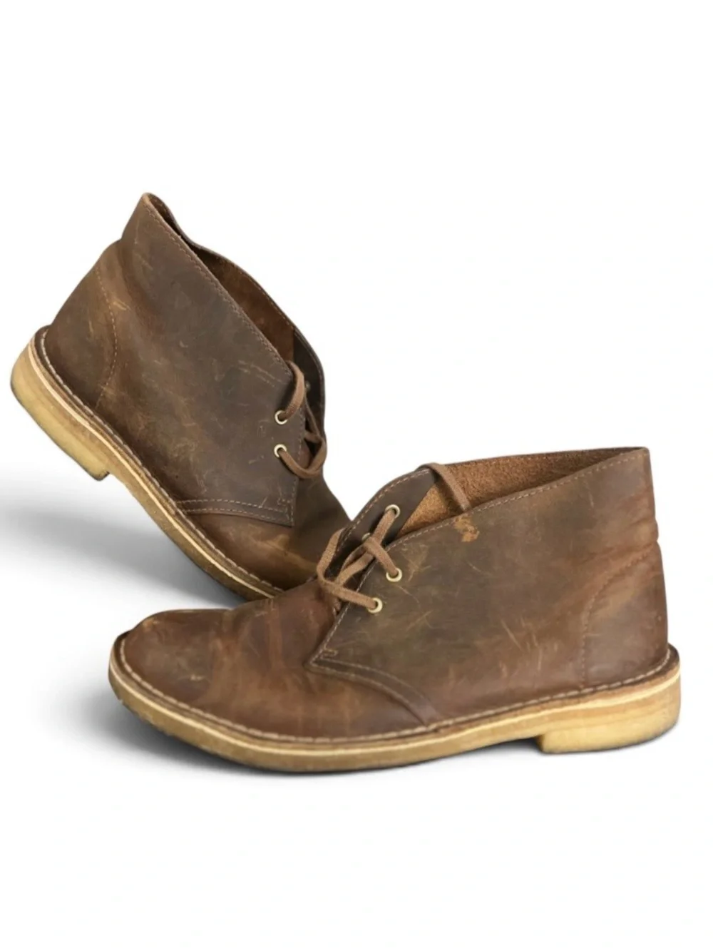 Clark’s (Women’s) Originals Desert Beeswax Leather Boots 8.5